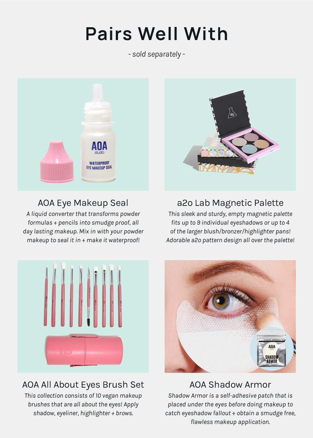 AOA Single Pressed Eyeshadow - Champers