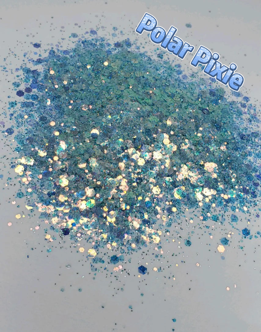 Inked Doll Cosmetics - CRYSTAL METHOD Chunky Festival Glamdoll Glitter