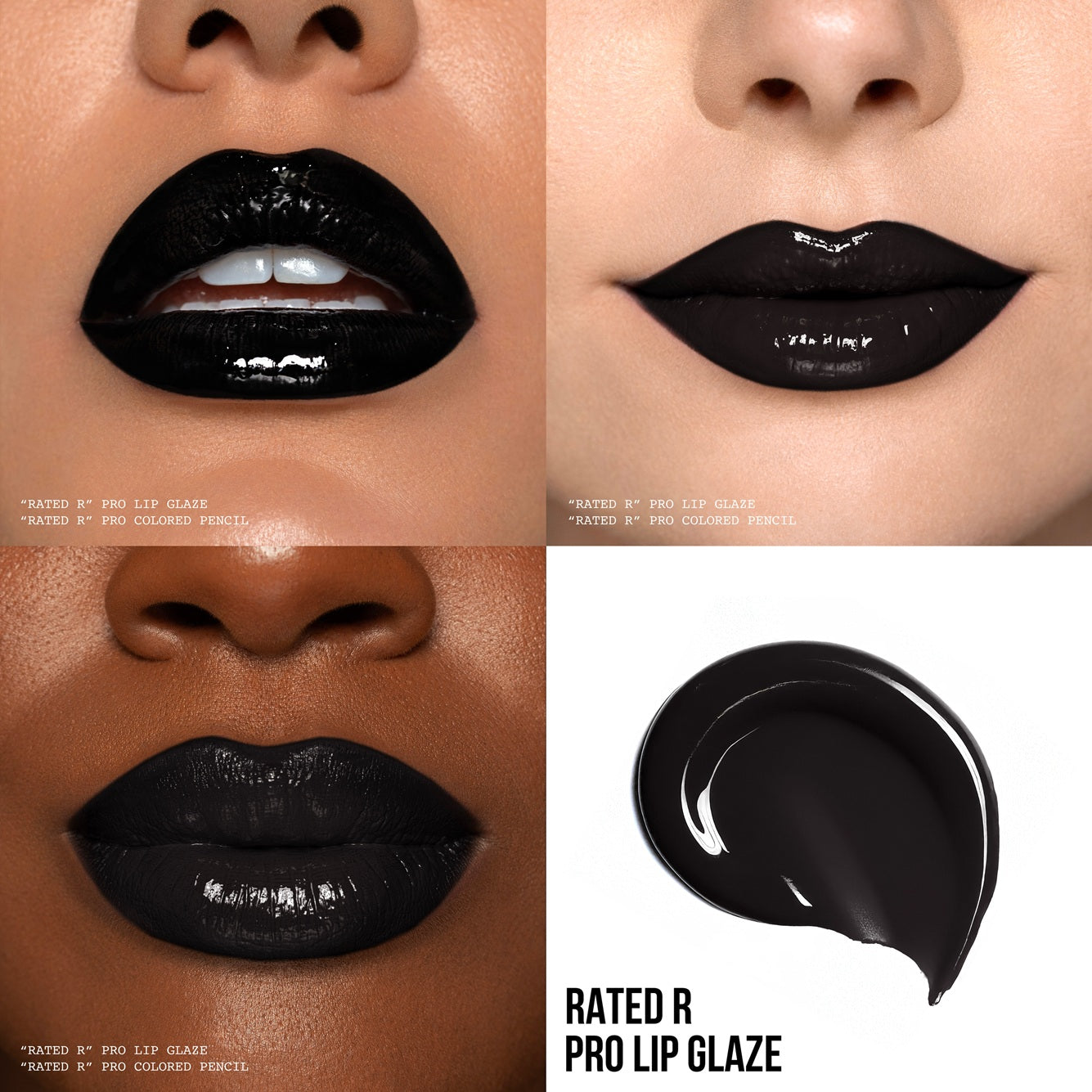 Rated R Lip Glaze - Blend Bunny Cosmetics