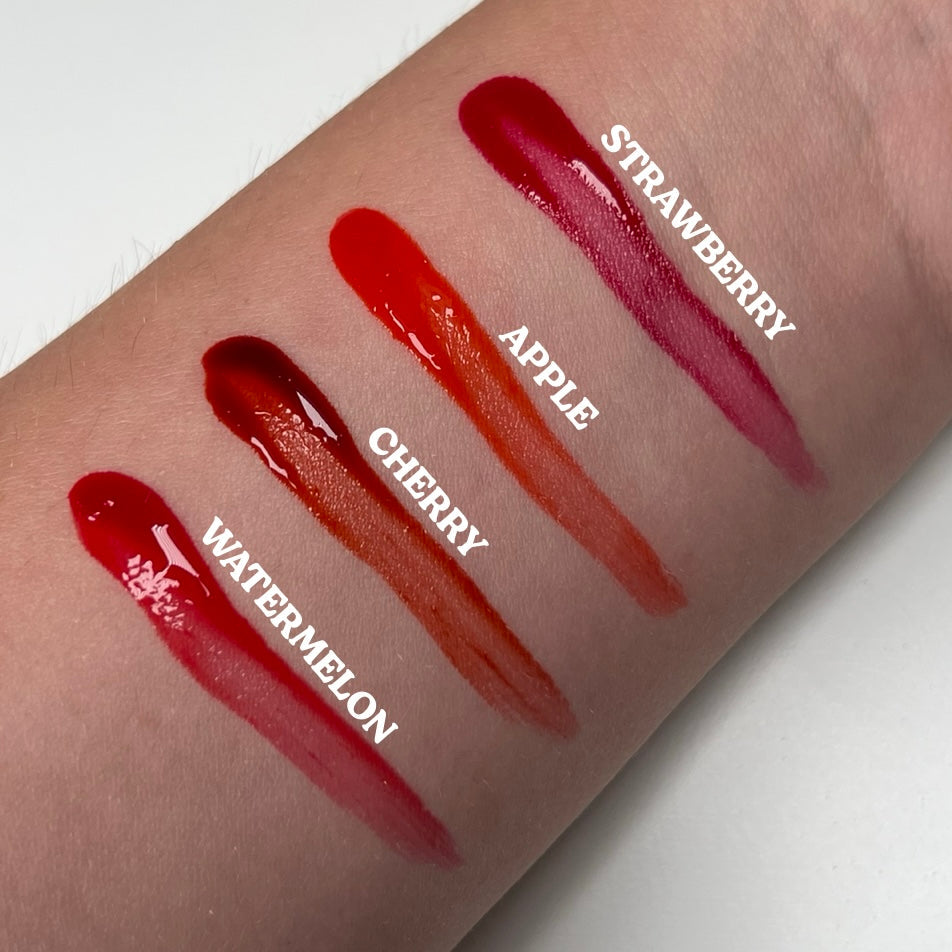 Apple (Orange Red) Juicy Tint - Lip Tint - Glisten Cosmetics