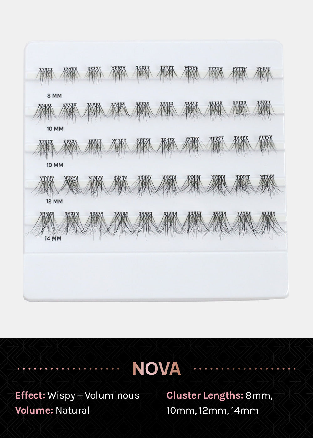 AOA Pro Lash Clusters: Nova