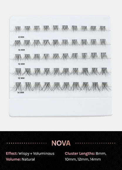 AOA Pro Lash Clusters: Nova