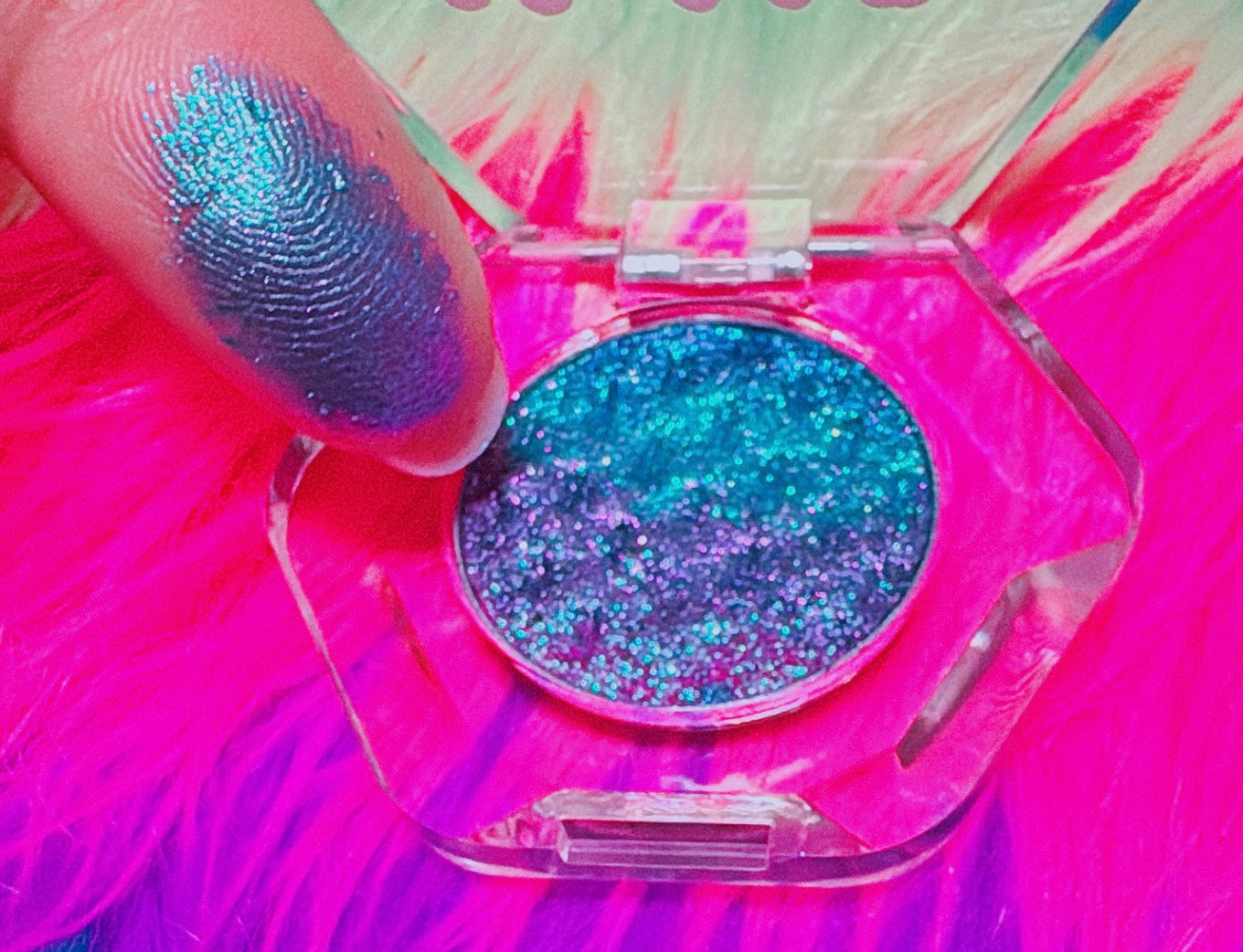 Inked Doll Cosmetics - ISLAND MERMAID “MERMAIDIA COLLECTION” PRESSED TRIPLECHROME