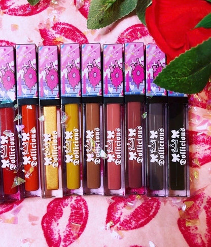Inked Doll Cosmetics - THE "NUDES/GOLDS!!" DOLLICIOUS MATTE VEGAN LIQUID LIPSTICK