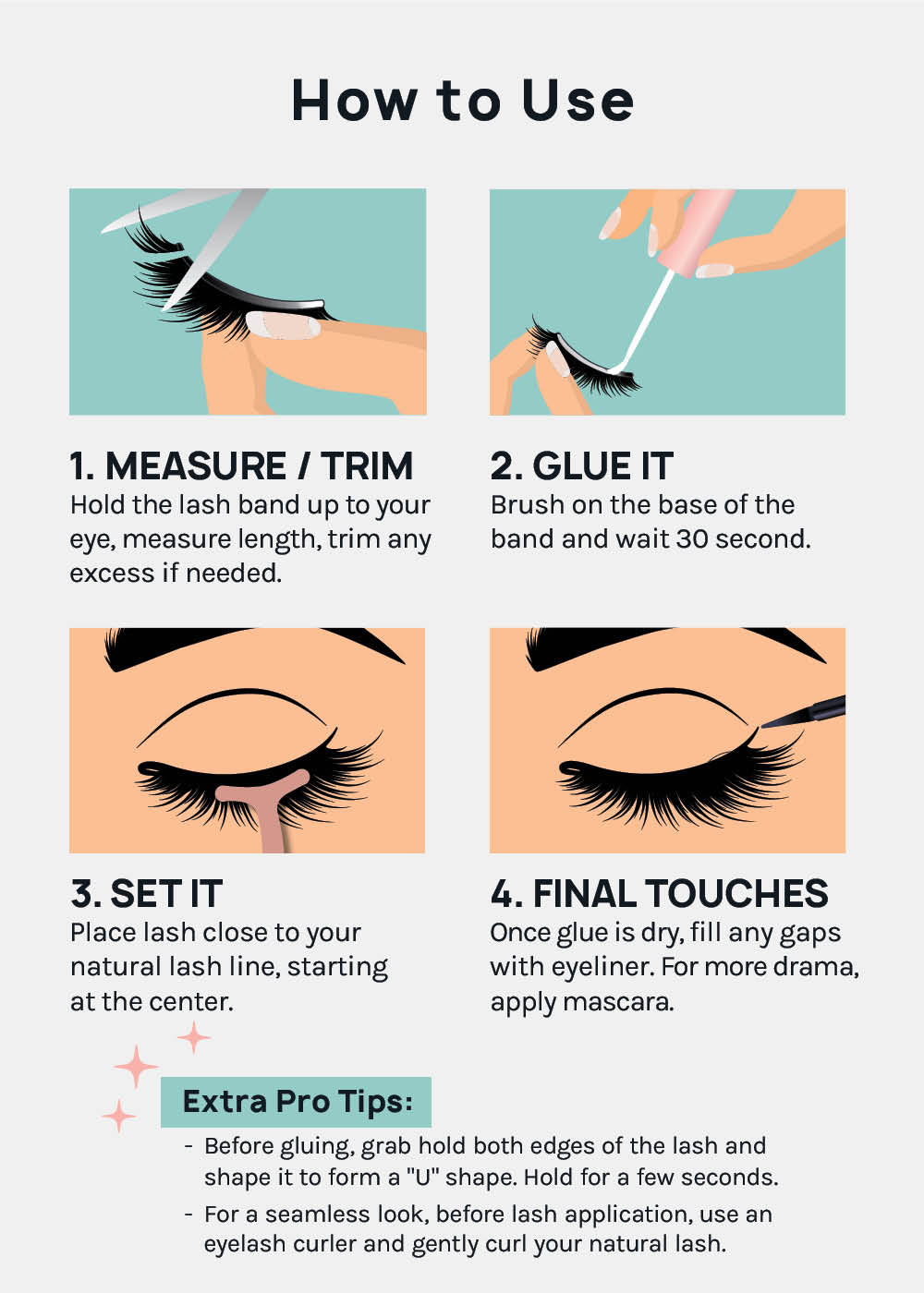 A+ Glam 3D Faux Mink Lashes - London