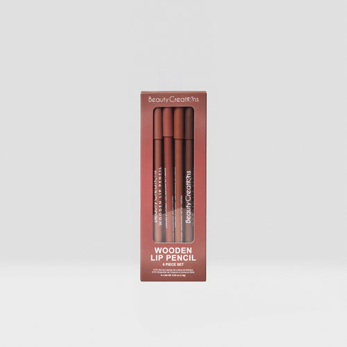 Wooden Lip Pencil 6 Pc Set
