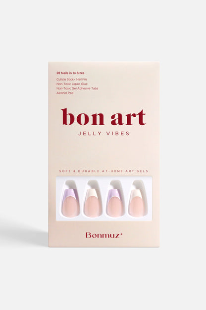 Bonmuz - Lilac Touch | Soft & Durable Press-On Nails