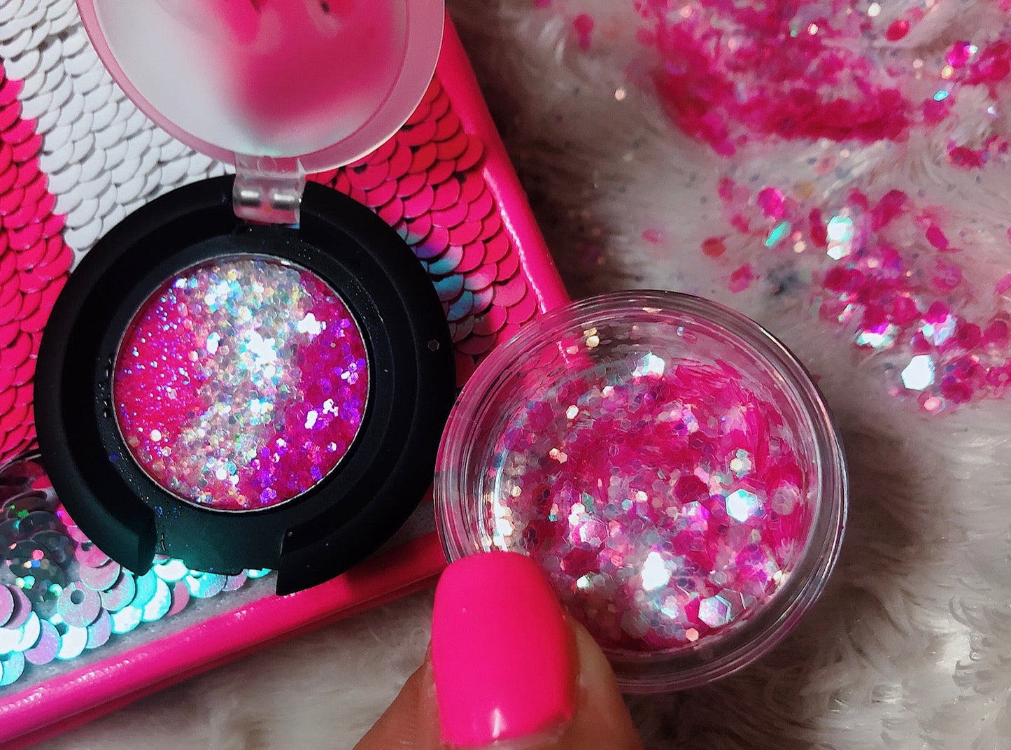 Inked Doll Cosmetics - *BLing BLing BARBIE* Pressed Glitter