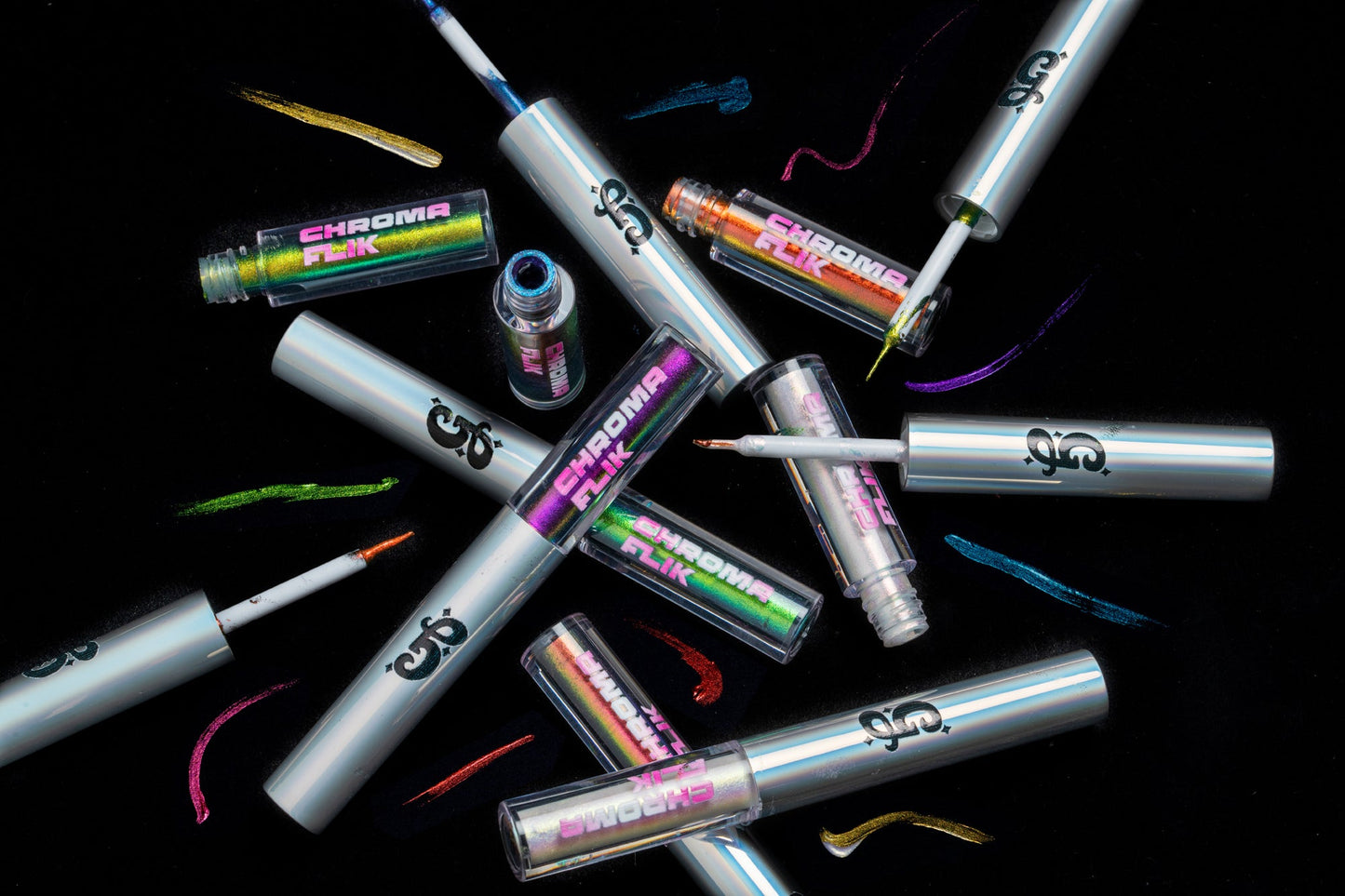 Beetle Chroma Flik (Orange/Red/Gold) - Liquid Liner - Glisten Cosmetics