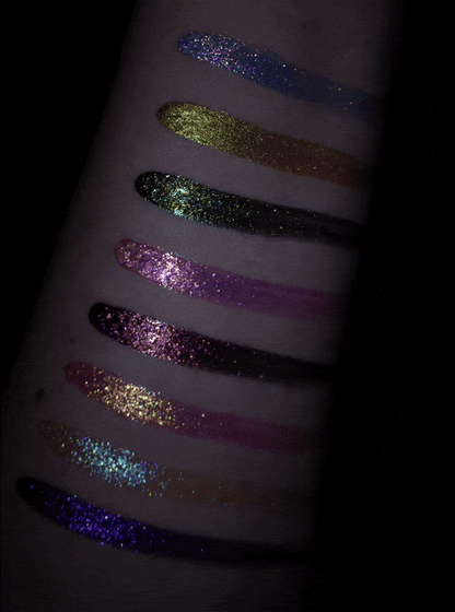 Luna Chroma Gloss (Light Pink/Gold) - Multichrome Lip Gloss - Glisten Cosmetics