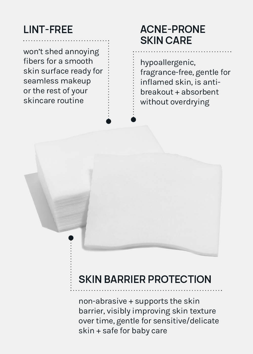 AOA Skin Clean Cotton Skincare Pads