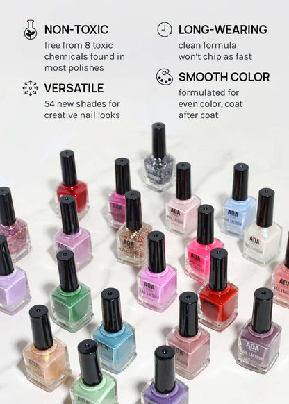 AOA Nail Lacquer – Neutral Pinks