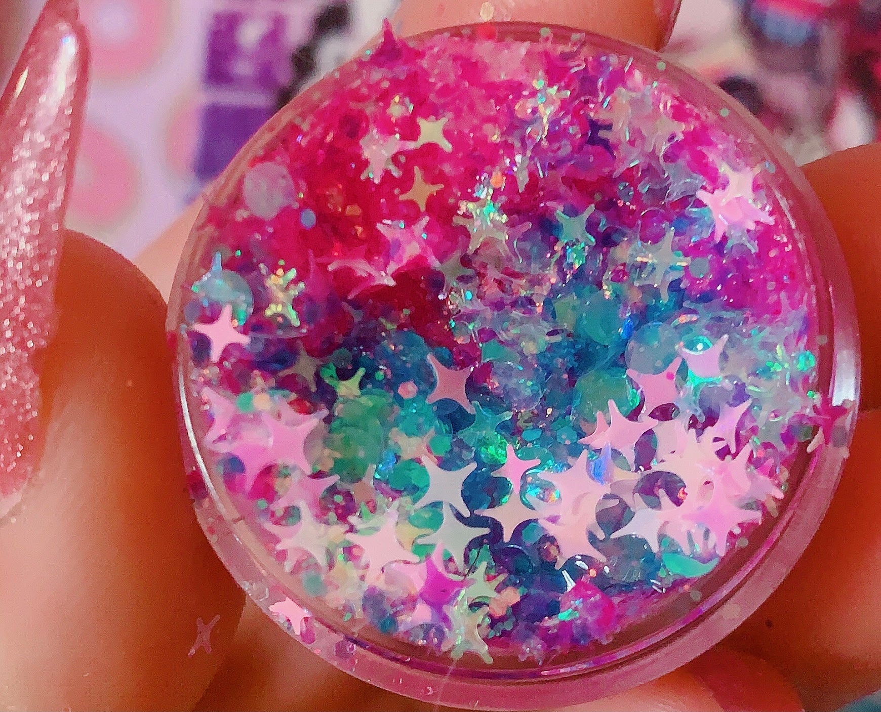 Inked Doll Cosmetics - COTTON CANDY Diamond Glow