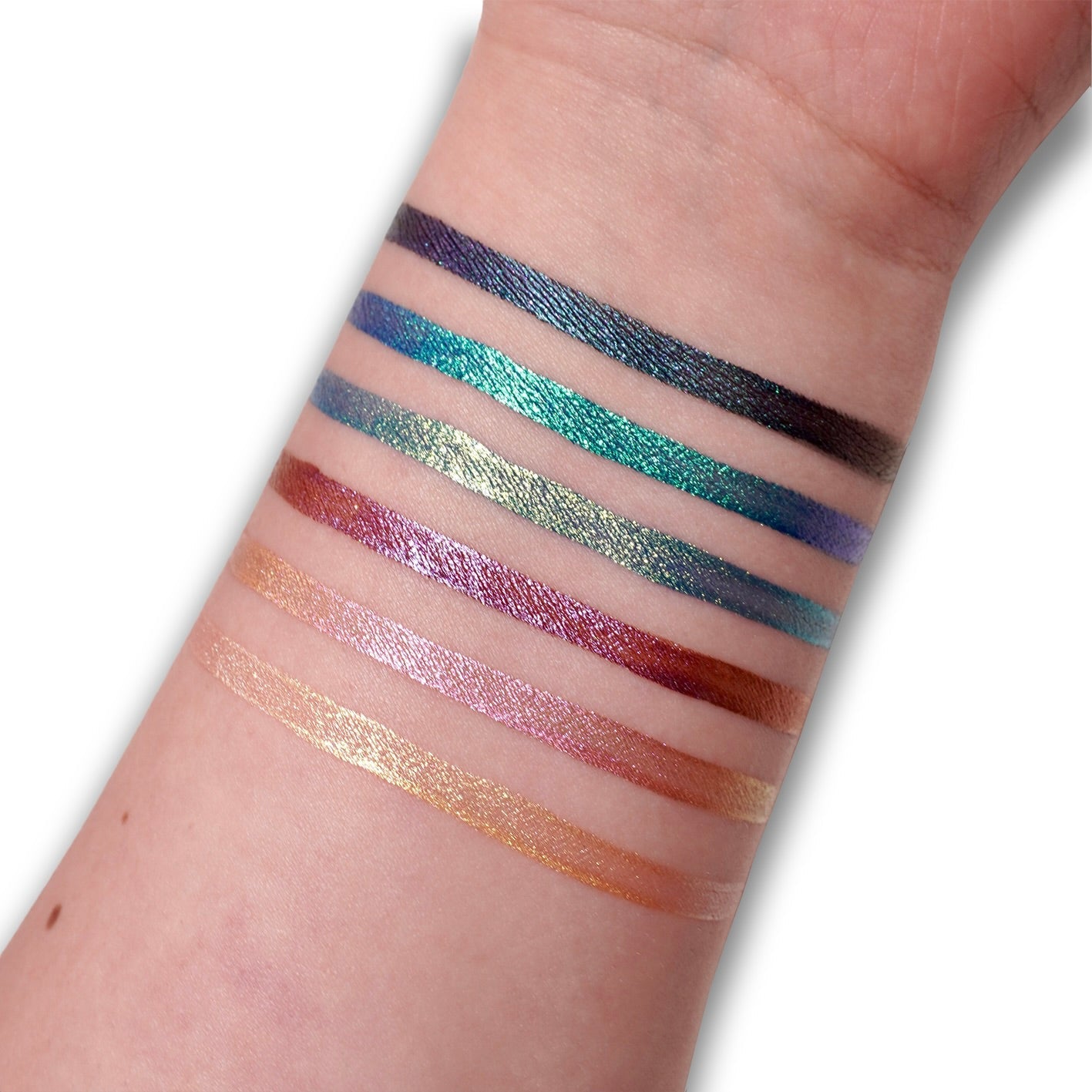 Duochrome - 6 Pan Palette - Glisten Cosmetics