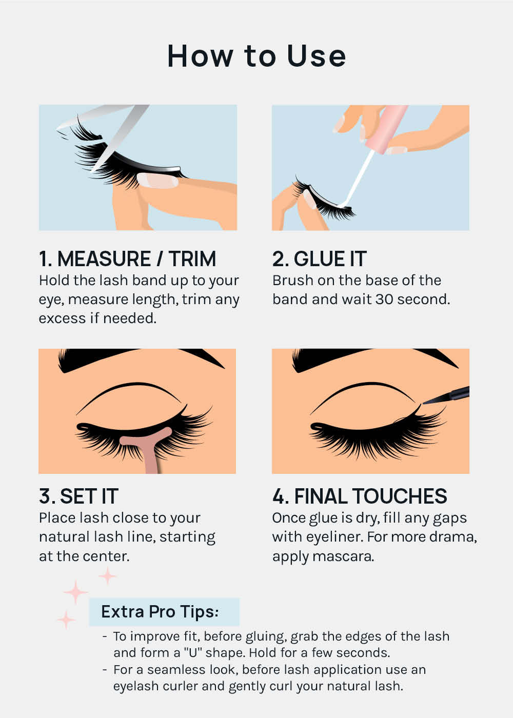 Demi-Dream Half Lashes – Sparks