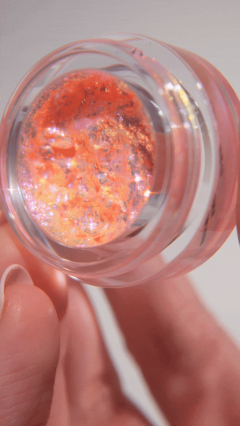 Fairy Chroma Flakes (Peach) - Duochrome Pigment - Glisten Cosmetics