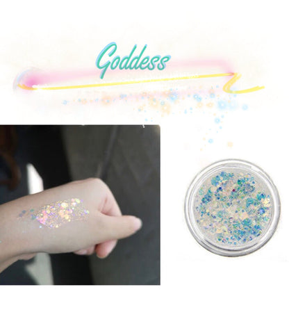 Inked Doll Cosmetics - GODDESS Mermaid Jelly (Face/Body/Hair) Glitter Gel