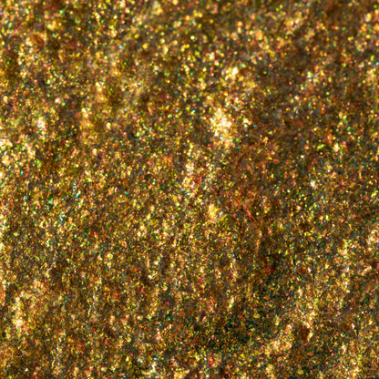 Gold Rush Chroma Flakes (Gold/Green) - Duochrome Pigment - Glisten Cosmetics
