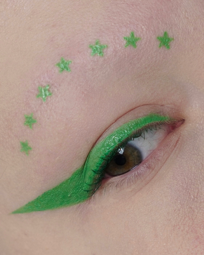 Green Spectra Pen - Star Stamp Liner - Glisten Cosmetics