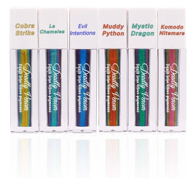 Inked Doll Cosmetics - "EVIL INTENTIONS" Deadly Venom LIQUID LAVA Effect Pigments