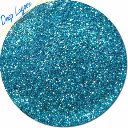 Inked Doll Cosmetics - DEEP LAGOON (CHUNKY or FINE) GlamDoll Glitter