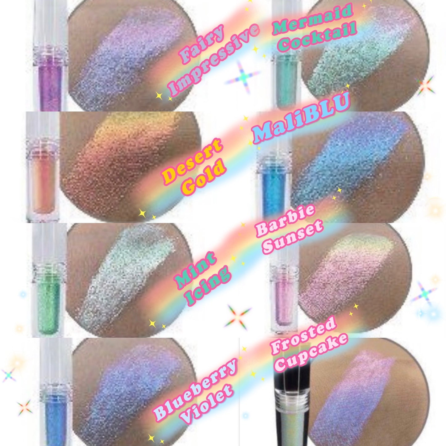 Inked Doll Cosmetics - Liquid Lava PASTEL DUOCHROMES