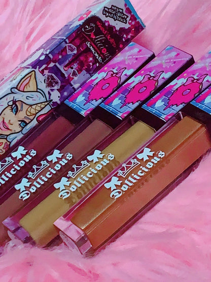 Inked Doll Cosmetics - THE "NUDES/GOLDS!!" DOLLICIOUS MATTE VEGAN LIQUID LIPSTICK