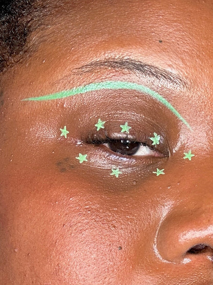 Green Spectra Pen - Star Stamp Liner - Glisten Cosmetics