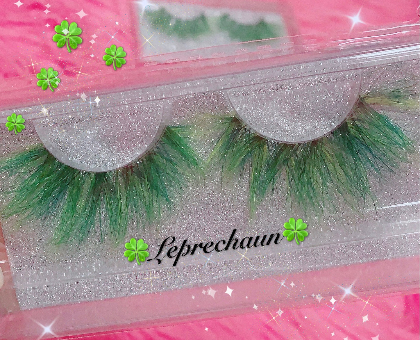 Inked Doll Cosmetics - *LEPRECHAUN* (Green) DreamDoll Color Lashes !