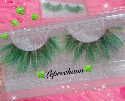 Inked Doll Cosmetics - *LEPRECHAUN* (Green) DreamDoll Color Lashes !