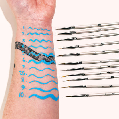 Liner Brush 6 - Glisten Cosmetics