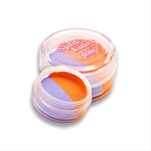 Macaron Split Liner (Orange & Purple) - Eyeliner - Glisten Cosmetics