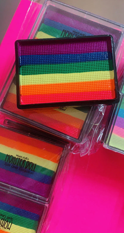 Inked Doll Cosmetics - *UV* NEON AF Pride Striped Wet Liner