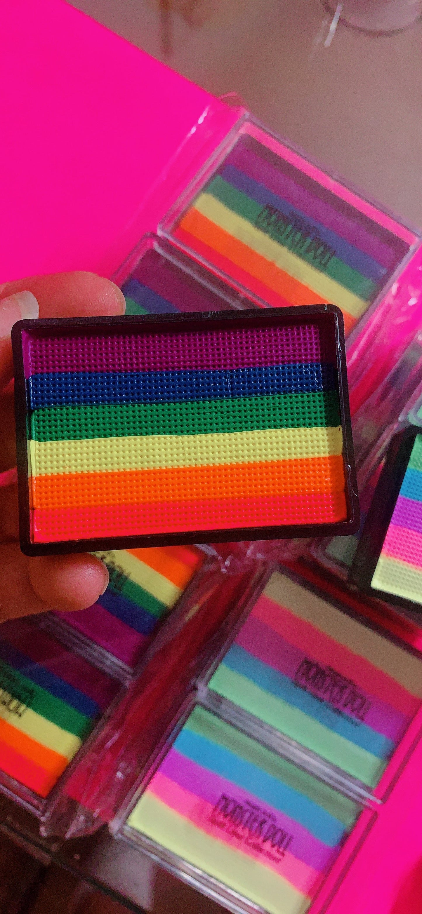 Inked Doll Cosmetics - *UV* NEON AF Pride Striped Wet Liner