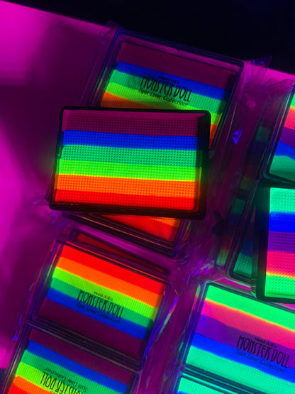 Inked Doll Cosmetics - *UV* NEON AF Pride Striped Wet Liner