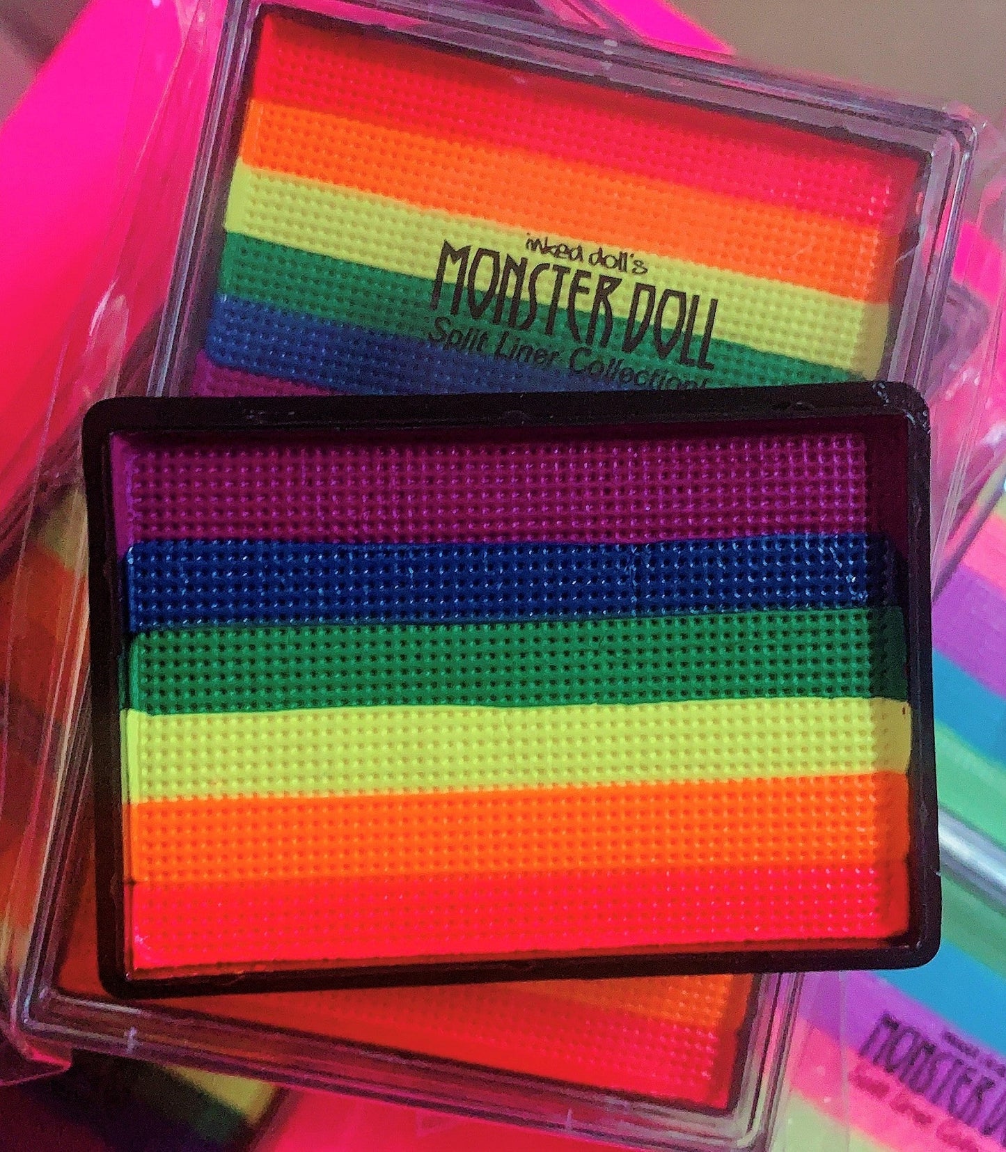 Inked Doll Cosmetics - *UV* NEON AF Pride Striped Wet Liner
