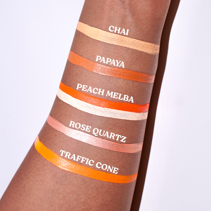Peach Melba (UV Orange & Peach) Split Liner - Eyeliner - Glisten Cosmetics