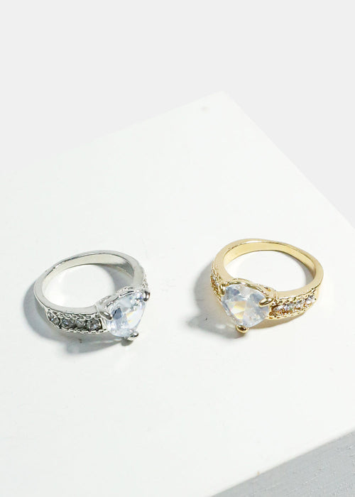 Center Heart Ring