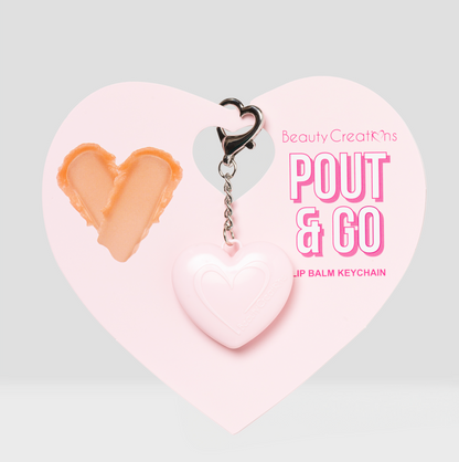 Pout & Go Lip Balm Keychain