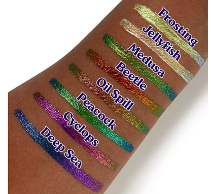 Glisten Cosmetics Peacock Chroma Flik - Liquid Liner