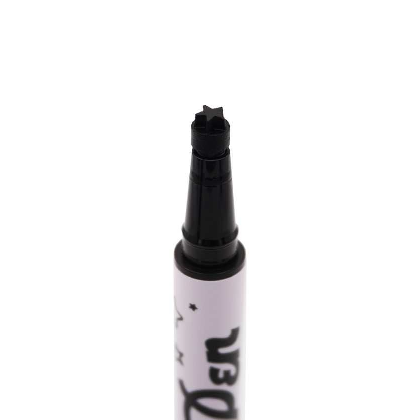 Black Spectra Pen - Star Stamp Liner - Glisten Cosmetics