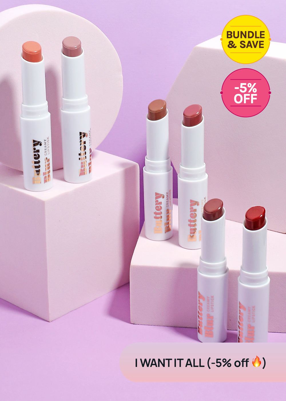AOA Buttery Blur Lipstick