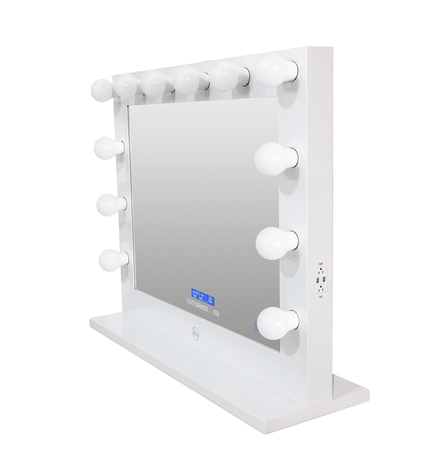 Lurella Cosmetics - 12 Bulb Glam Bluetooth Vanity Mirror