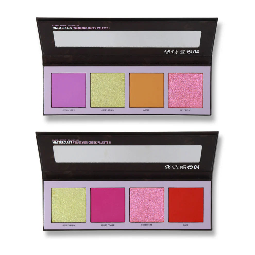 Masterclass Psilocybin Cheek Palette Version II - Blend Bunny Cosmetics