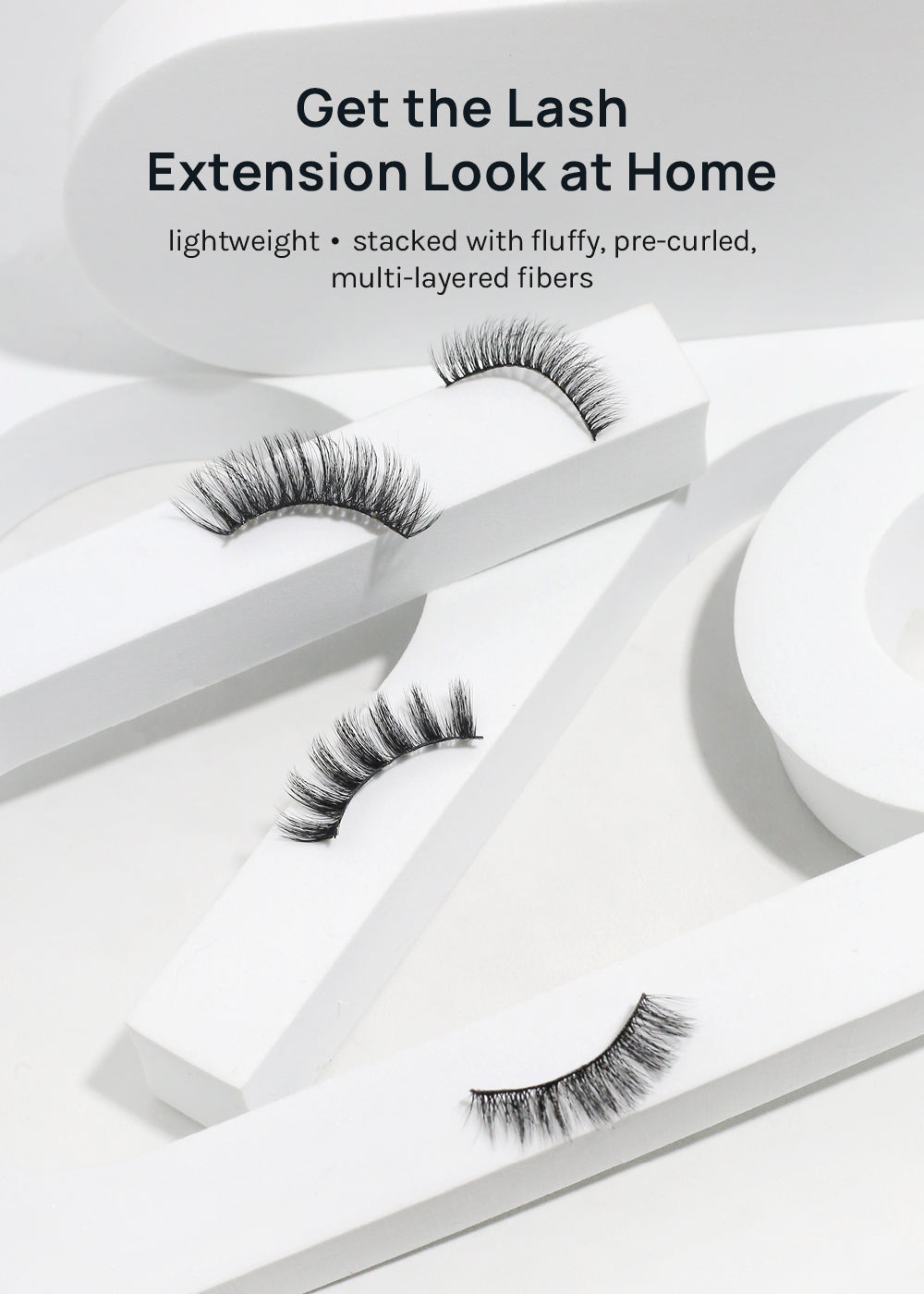 D-LUX Curl Premium Faux Mink Lashes - Ava