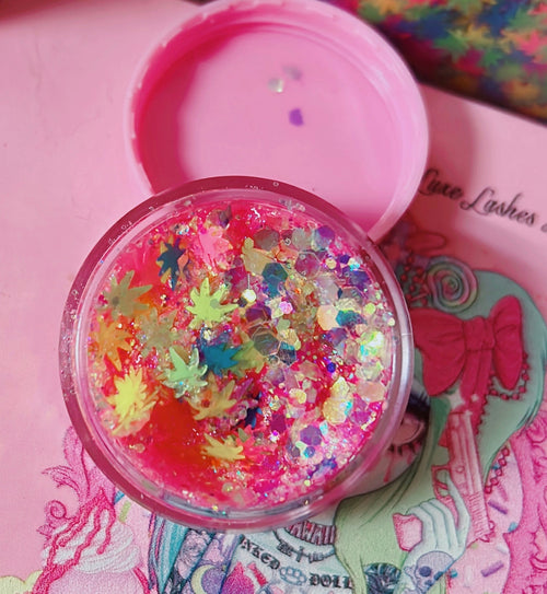 Inked Doll Cosmetics - Kaleidoscope 420 Glitter Gel