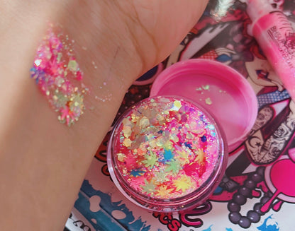 Inked Doll Cosmetics - Kaleidoscope 420 Glitter Gel