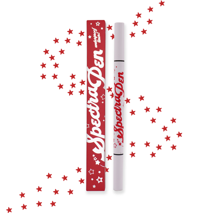 Red Spectra Pen - Star Stamp Liner - Glisten Cosmetics