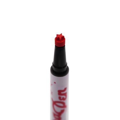 Red Spectra Pen - Star Stamp Liner - Glisten Cosmetics