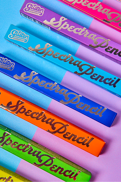 Green Spectra Pencil - Colourful Pencil - Glisten Cosmetics